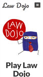Mobile Screenshot of lawschooldojo.com